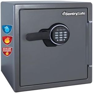 Sentry SFW123FSC Digital Fire And Water Resistant Safe With Keypad Lock Steel Security Safe Box With Organised Interior Storage - 34.8L Capacity