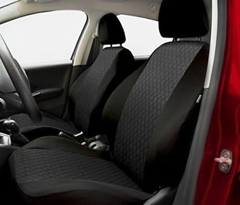 Housse de siège universelle PROFI pour FORD (Escort - Cougar - Fiesta - Focus - Fusion - Ka - Mondeo - Orion - Probe - Puma - Scorpio - Sierra) (Gris)