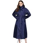 LHHMZ Women Waterproof Rain Poncho Rain Jackets Lightweight Long Rain Coats Outdoor Rainwear with Hood