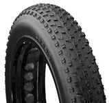 Mongoose Fat Tire Bike Tire, Mountain Bike Accessory, 20 x 4 inch, Black