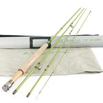 MAXIMUMCATCH Maxcatch Ultra-Lite Fly Rod for Stream River Panfish/Trout Fishing 1/2/3 Weight and Combo Set Available (Ultra-lite Fly Rod, 7'9'' 4wt 4pcs)