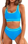 BMJL Women's High Waisted Bikini Se