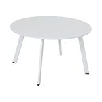 White Round Patio Table