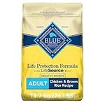 Blue Buffalo Life Protection Formula Healthy Weight Dog Food Natural Dry Dog Food for Adult Dogs Chicken and Brown Rice 11.7kg