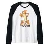 Disney Winnie The Pooh Bouncing Tigger Raglan Baseball Tee