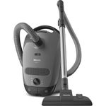 Miele Classic C1 Powerline Bagged Cylinder Vacuum Cleaner with 900W Suction Power and AirClean Filter, Lightweight Design, in Graphite Grey