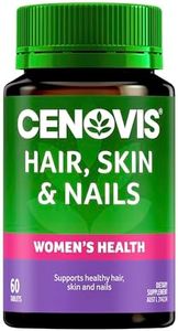 Cenovis Supports Collagen Formation and Maintains Healthy Hair, Skin and Nails, Mostly Green, 60 Count