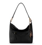 The SAK Women Alameda Leather Hobo Bag, Black, One Size