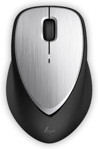 HP 500 Envy, Mouse Ricaricabile, Connessione Dongle USB-A a 2,4 GHz, Risoluzione fino a 1600 DPI, 3 Pulsanti e Rotella di Scorrimento, Design Ergonomico, Autonomia fino a 11 Settimane, Nero/Grigio