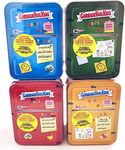 Garbage Pail Kids Topps Food Fight Blue, Green, Red & Orange Set of 4 Trading Card Collector Tins