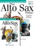 Play Alto Sax Today Beginner Method Book with Online Audio and DVD | Alto Saxophone Instructional Songbook for Self Teaching | Level 1 Sax Sheet Music Guide | Instructional Course for All Ages