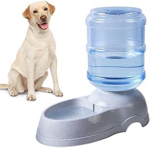 Meleg Otthon Automatic Pet Waterer,3 Gal(11L) Pet Water Dispenser,Replenish Pet Waterer,Dog Water Dispenser Station,Automatic Gravity Water Drinking Fountain Bottle Bowl Dish Stand by (11L)