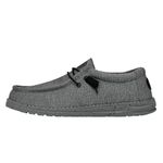 Hey Dude mens Wally Stretch, Steel, 9