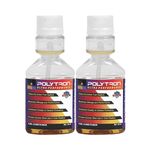 Polytron Fuel Additive for All Types of Fuels (Petrol, Diesel & Bio-diesel) 50ml (Pack of 2) | For Car and Bikes