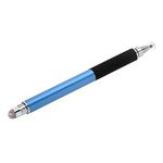 sourcing map Stylus Pens for Touch Screens 2 in 1 Fine Point Disc & Fiber Tips Capacitive Stylus Universal Tablet Pen Sensitivity Precision, Blue