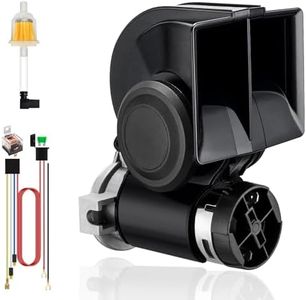 Train Horn for Car, banhao 12V 150db Loud Truck Horn Electric Snail Air Horn Kit with Relay Harness for Vehicles Motorcycle Boat Ship