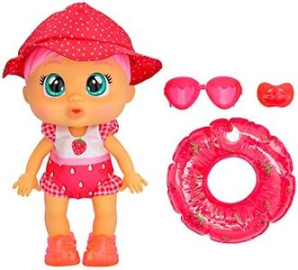 CRY Babies Fun N' Sun Ella | Interactive Waterproof Doll That Cries Real Googly Tears. Endless Fun in The Water and on Land. for Ages 18 Months and Above