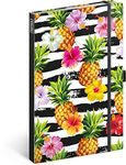 Notebook for Women Lined Journal Aesthetic Hardback Note Book for Adults and Kids (Pineapple)