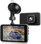 Dash Cam Front, LIDOFIGO 1080P/30FPS Full HD, 170 Degree Wide-Angle Lens, 4" LCD Car Camera Dash Cam with Night Vision, Gravity Sensor, 24-Hour Parking Monitor, Compatible with up to 64GB SD Card