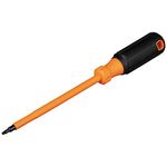 Insulated Screwdriver, #1 Square Tip, 6-Inch Shank