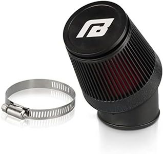 NIBBI Racing Motorcycle Air Filter,Universal 48mm Air Filters for Dirt Bike, Motocross Carburetor Cleaner for Pit Bike Scooter Moped YAMAHA HONDA SUZUKI KAWASAKI ATV (48mm)