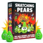 Snatching Pears! – The Hilarious Memory-Matching, Pear-Snatching Party Game | Family Board Game for Kids, Teens & Adults | 2-6 Players, Age 7+