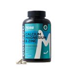 MOBU - Calcium Magnesium & Zinc 400 Tablets - with Vegan Vitamin D3 & K2 - Premium Blend of 9 Nutrients - Vitamin K2 (MK-7), Copper, Boron - Suitable for Vegans - UK Made - GMP Approved