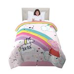 Franco Kids Bedding Super Soft Reversible Comforter, Twin/Full, Peppa Pig