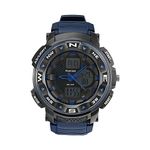 Fastrack Anadigi Black Dial Plastic Strap Unisex Analog Digital Watch-38076PP05W/NT38076PP05W