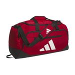 adidas Unisex Adult Defender 5 Medium Duffel, Team Power Red 2/White, One Size Fits All