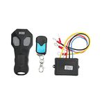 Aramox 9‑30V 75ft Wireless Winch Remote Control Kit Recovery Winch Remote Control 434MHZ Receiver Waterproof Handset Switch for Car ATV Truck