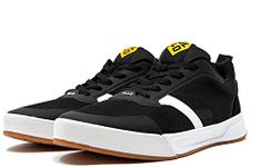 OLLO Alpha Parkour Shoes - Freerunning, Ninja and Obstacle Training, High Grip, Flexible, Comfort, Ultra Traction, Raven, 12
