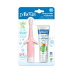 Dr. Brown’s™ Infant-to-Toddler Toothbrush Set, Pink