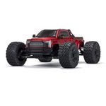 ARRMA Big Rock 6S, RC Car 1/7, Monster Truck 4x4, Brushless Motor Over 100 km/h, Includes Accessories, Red, ARA7612T