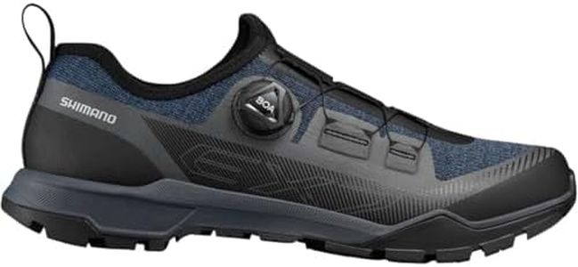 SHIMANO SH-EX700 Men’s Gravel Touring Shoe, Dark Blue, 11-11.5 Men