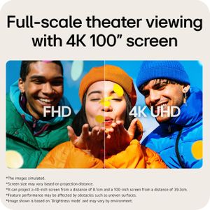 LG CineBeam S 4K Projector – Ultra HD Home Theater Display