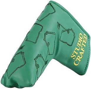 Studio Crafted Augusta Georgia Golf Blade Putter Cover Magnetic (Green)