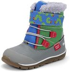 See Kai Run - Gilman - Waterproof and Insulated Boots for Kids, Hungry Caterpillar, Toddler 6