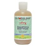 California Baby Calming Shampoo and Body Wash - Hair, Face, and Body 8.5 oz