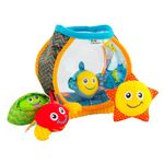 Lamaze My First Fishbowl Sensory Play for Babies, Educational and Interactive Soft Cuddly Toy, Gift for New Parents, Suitable for Babies Boys and Girls from 6 Months+