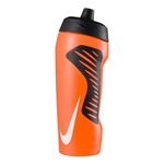 NIKE WATER BOTTLE HYPERFUEL SQUEEZE 18oz TOTAL ORANGE