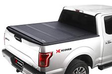 Xcover Low Profile Hard Folding Truck Bed Tonneau Cover, Compatible with 2019 2020 2021 Ram 1500 5.7 Ft Short Bed New Body Only (NOT for Classic Body, Track System, Roll Bar & Multifunction Tailgate)