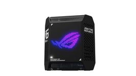 ASUS ROG Rapture GT6 (1PK) Tri-Band WiFi 6 Gaming Mesh WiFi System, Covers up to 2,900 sq ft, 2.5 Gbps Port, Triple-Level Game Acceleration, UNII 4, Free Lifetime Internet Security, Black