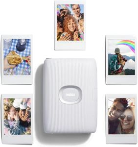 INSTAX Mini Link2 Photo Printer – Clay White, Portable Instant Prints