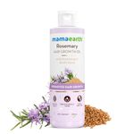 Mamaearth Rosemary Hair Growth Oil with Rosemary & Methi Dana for Promoting Hair Growth | Controls Hair Fall | Strengthens Hair | Stimulates New Hair Growth | Healthy Nourished Hair | 200 ml