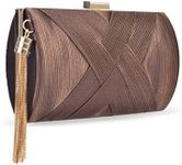 zebrum Womens Evening Clutch Bag De