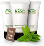 Eco Amenities Travel Size Lotion Bulk - 288 Pack, 22ml (0.75 fl oz) Tubes - Delight Guests with Refreshing Mini Hand Lotion Travel Size Toiletries - Individually Packed for AirBnBs, Hotels, Gyms, Spas