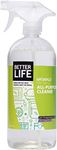 Better Life All Purpose Cleaner - Multipurpose Home and Kitchen Cleaning Spray for Glass, Countertops, Appliances, Upholstery & More - Multi-surface Spray Cleaner - 32oz Clary Sage & Citrus