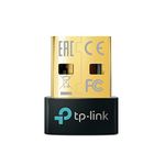 TP-Link USB Bluetooth Adapter for PC, 5.0 Bluetooth Dongle Receiver (UB500) - Supports Windows 11/10/8.1/7 for Desktop, Laptop, Mouse, Keyboard, Printers, Headsets, Speakers, PS4/ Xbox Controllers