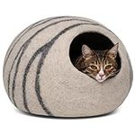 MEOWFIA Premium Felt Cat Bed Cave -